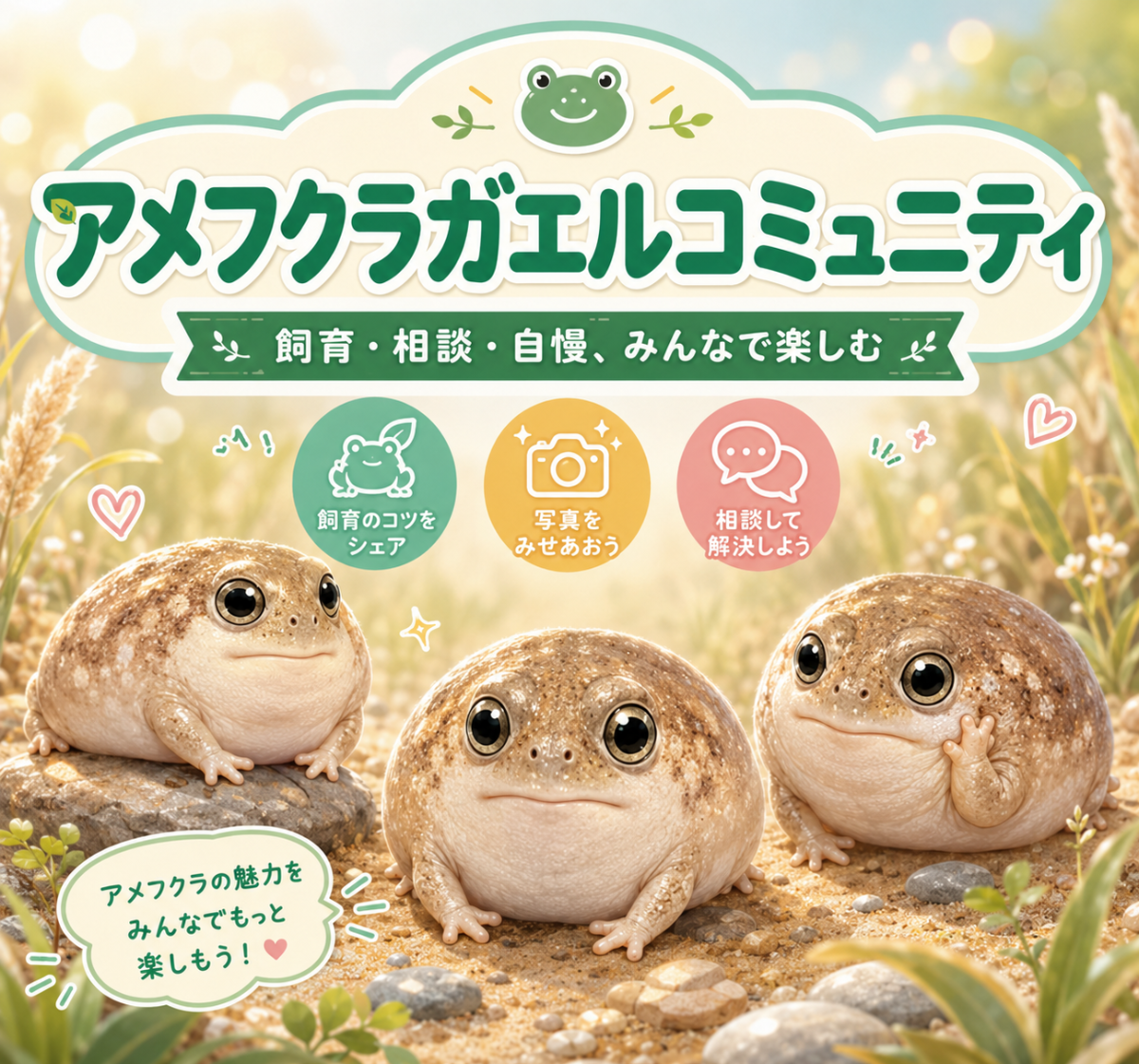 アメフクラガエル好き集まれ